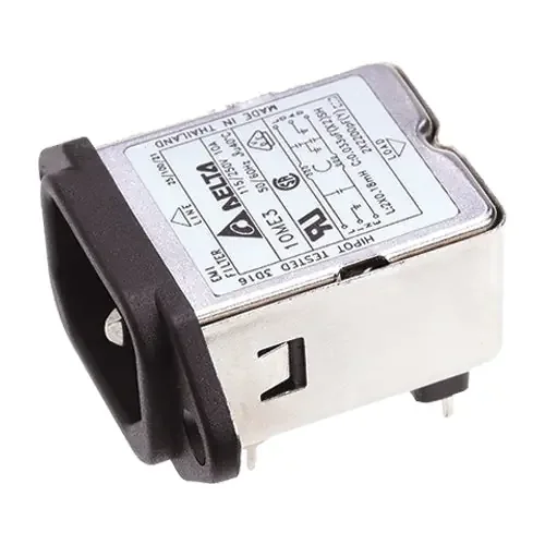 06ME3G – 6A 250Vac/Power Entry Module/PC Board Mounting EMI Filter/6 Amps PEM Weekend Sale