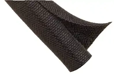 1-1/2″ Flexo® F6 Woven Wrap (F6W) Wrappable Split Sleeving – Black -100 FT Hot Deal