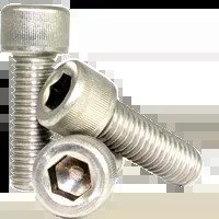 1/4″-20 x 7/8″ Socket Head Cap Screw, 18-8 Stainless Steel, Fully Threaded, Qty 100