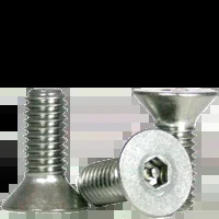 #10-24 x 1 1/4″ Flat Head Socket Cap Screws, Tamper-Resistant, 18-8 Stainless Steel, Coarse, Fully Threaded, Qty 100