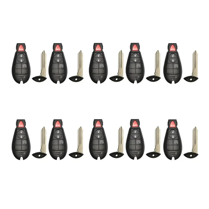 2013 – 2023 RAM Fobik Key 4B FCC# GQ4-53T (10 Pack)