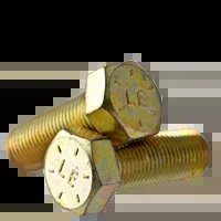 3/4″-10 x 8 1/2″ Hex Cap Screws, Zinc-Yellow Cr+3 Bake, Grade 8, Coarse, (USA), Qty 20