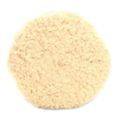 3M 7100042950 Wool Compounding Pad 33280, 9 in Dia, Double Sided, Wool