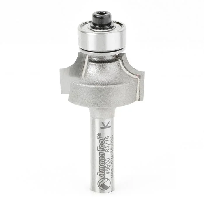 Amana Tool 49500 7/8″ Carbide Tipped Corner Round Router Bit