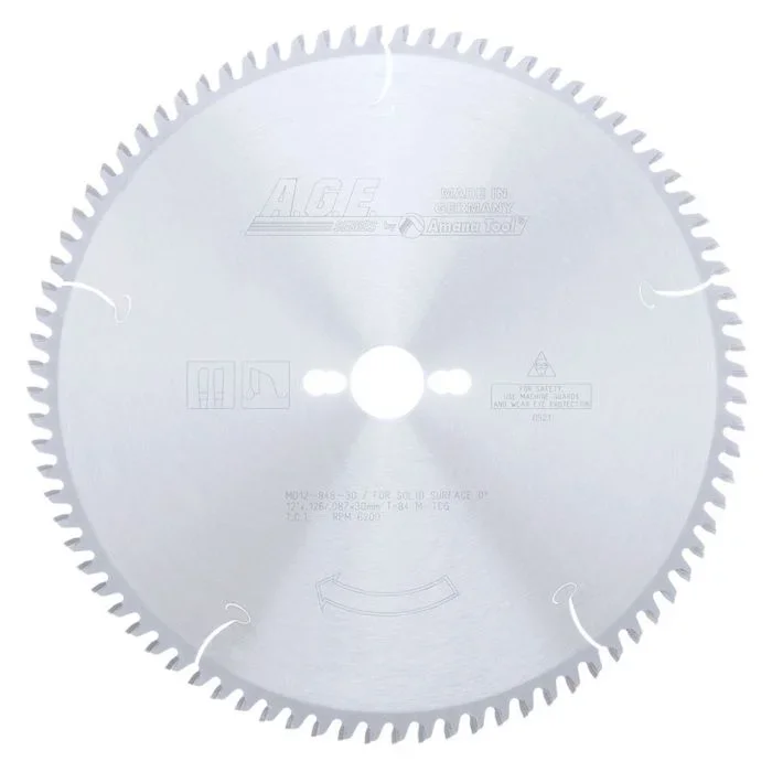 Amana Tool MD12-848-30 12″ Carbide Tipped Solid Surface Circular Saw Blade