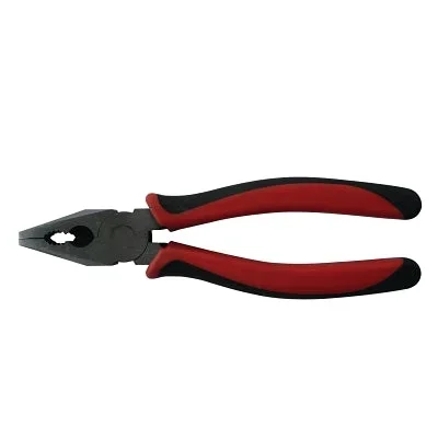 Anchor Brand 10307 Solid Joint Lineman’s Pliers, 7 in OAL, Matte Finish Cushion Grips Handles