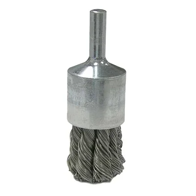Anchor Brand 94112 Stem Mounted Knot Wire End Brushes, 3/4 in x 0.014 in
