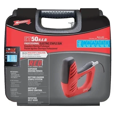 Arrow Fastener ET50RED PRO ELECTRIC STAPLE GUN