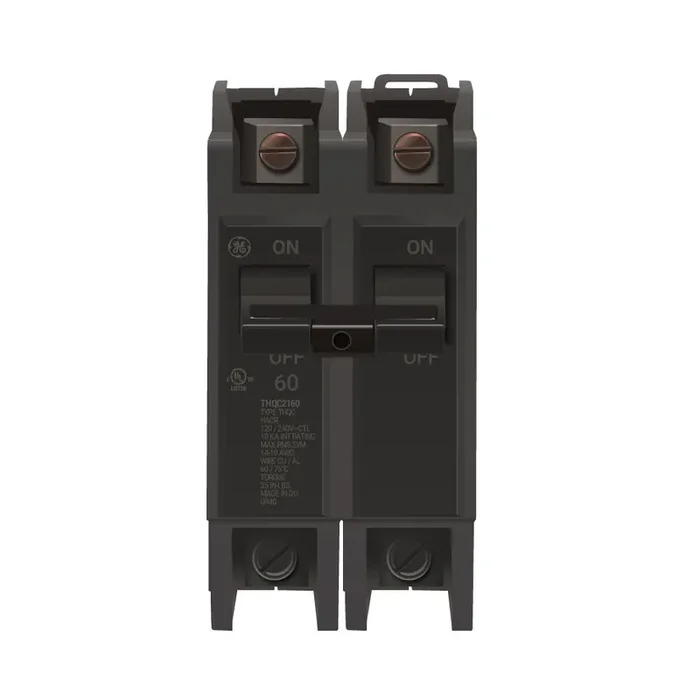 Authentic THQC2160 – GE – Molded Case Circuit Breaker – Feed-Thru – 60 Amp – 2 Pole – 240 Volt