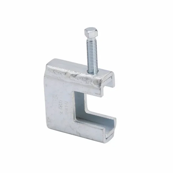 Beam Clamp, Rod Size: 1/2-13, Set Screw Size: 1/2-13 Budget