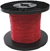 Best Seller NEMA HP-3 / M16878 / Type E Military & Commercial Wire – 12 AWG 19 Strand – Red -1,000 FT
