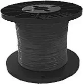 Big Sale NEMA HP-3 / M16878 / Type E / UL 1213 Hook-Up Wire – 22 AWG 7 Strand – Black -1,000 FT