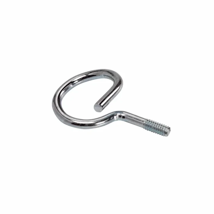 Bridle Ring, Threaded, 4″, 1/4-20 Screw, Steel/Zinc Place Order