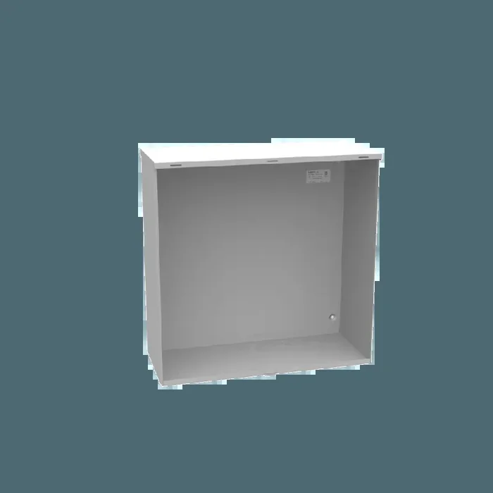 Certified Milbank 242410-HC3R NEMA 3R Powder Coated G90 Galvanized Steel Unflanged Hinge Cover Junction Box 24-Inch x 24-Inch x 10-Inch ANSI 61 Gray