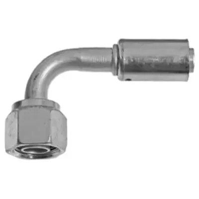 Certified Omega 90 Deg. Aluminum Reduced Beadlock Fitting No. 10 Female O-Ring – 35-R1323