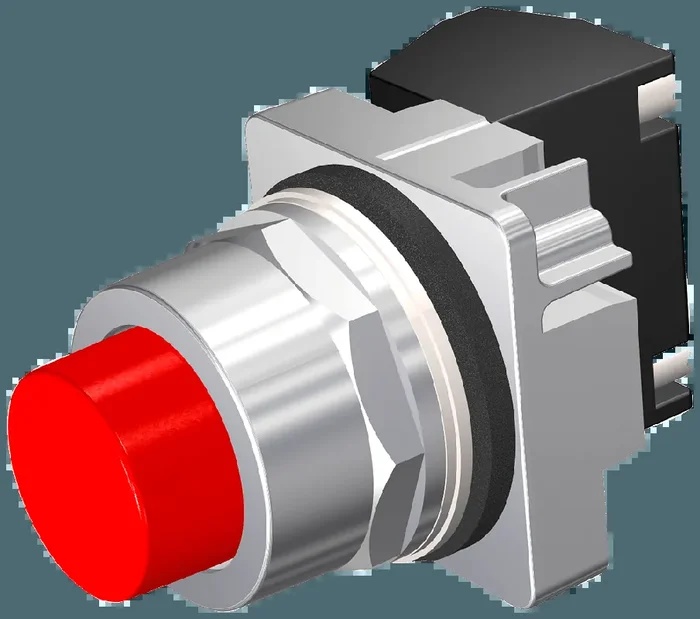 Certified Siemens 52PM8B2JP Corrosion-Resistant Heavy-Duty Watertight/Oiltight Pushbutton 30-mm 1 NC