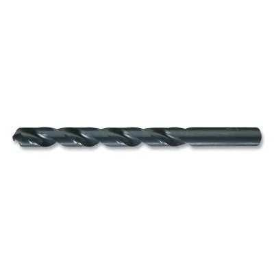 Chicago-Latrobe 45678 150ASP Heavy-Duty Black Oxide Jobber-Length Drill Bit 0.1990 in dia Cutting 3.625 in OAL #8 Wire