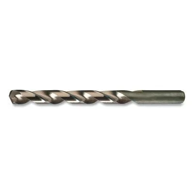 Chicago-Latrobe 46715 550 NAS-Type Heavy-Duty Cobalt Straw Jobber-Length Drill Bit 0.0820 in dia Cutting 2.125 in OAL #45 Wire