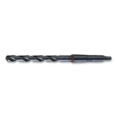 Cle-Line C20574 1682 and 1894 General Application Twist Drill Bit, 1-5/32 in, 118° Point Angle, 12.875 in OAL, #4 Morse Taper Shank