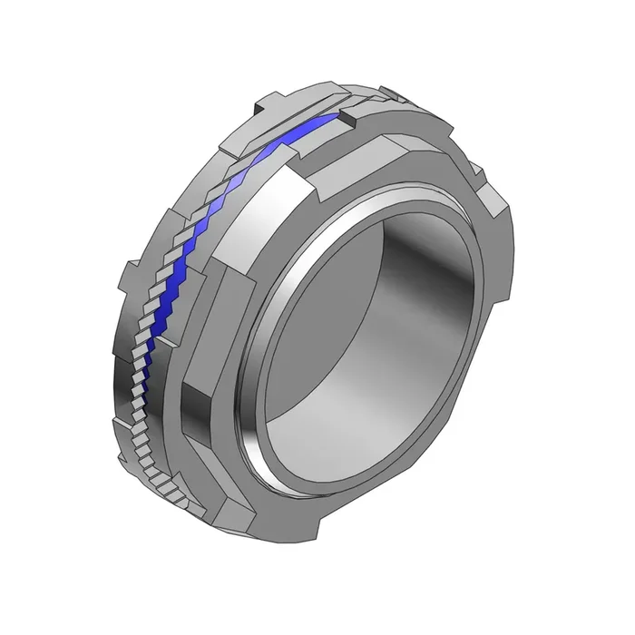 Conduit Hub Cap-Off, 1-1/4″, Insulated Throat, Sealing Ring, Zinc Save Now