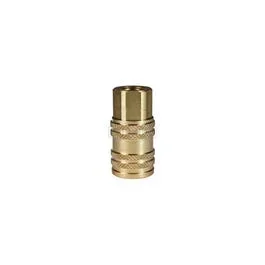 Dixon® 2MF2-B M Series ARO Quick Disconnect Pneumatic Coupler, 1/4 in Nominal, Quick Disconnect Coupler x FNPT, 300 psi Pressure, Brass