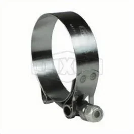 Dixon® STBC175 T-Bolt Clamp, 1.56 to 1.81 in Nominal, 0.025 in Thick, 300 Stainless Steel, Domestic