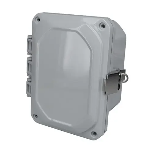 DPH-28706 – DPH-28706 Heavy-Duty NEMA 6P IP68 Plastic Enclosure/Hinged Cover/Gray Hinged Cover IP68 NEMA 6P PC Enclosure with Adjustable panel height (7 X 5 X 4.8 In ) Buy Today