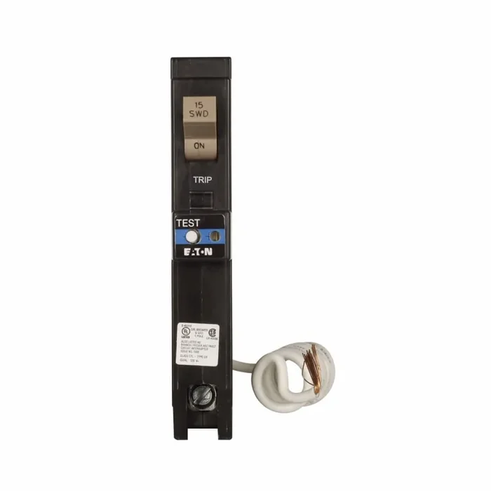 Eaton CHFAFGF115 Plug-On Mount Type CH Dual Purpose AFCI/GFCI Circuit Breaker 1-Pole 15-Amp 120-Volt AC Latest