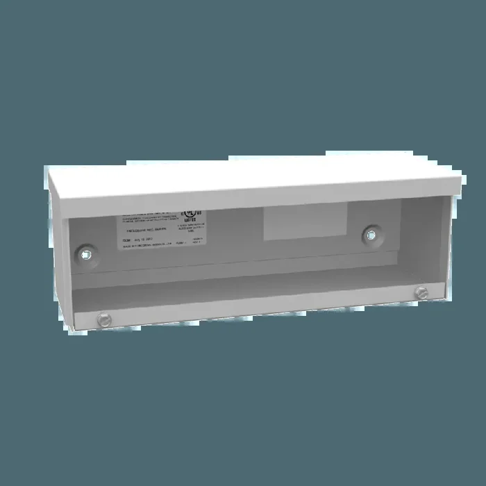 Exclusive Milbank 4412-GSC3R-NK ANSI 61 Gray Polyester Powder Coated G90 Gauge Steel Wiring Trough 12-Inch x 4-Inch x 4-Inch