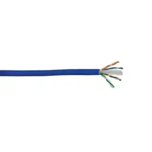 Handmade Omni Cable J562304-06 Solid Bare Copper UTP CMR Riser Rated Enhanced Category 6 Data/Voice Cable 23/4P Gray