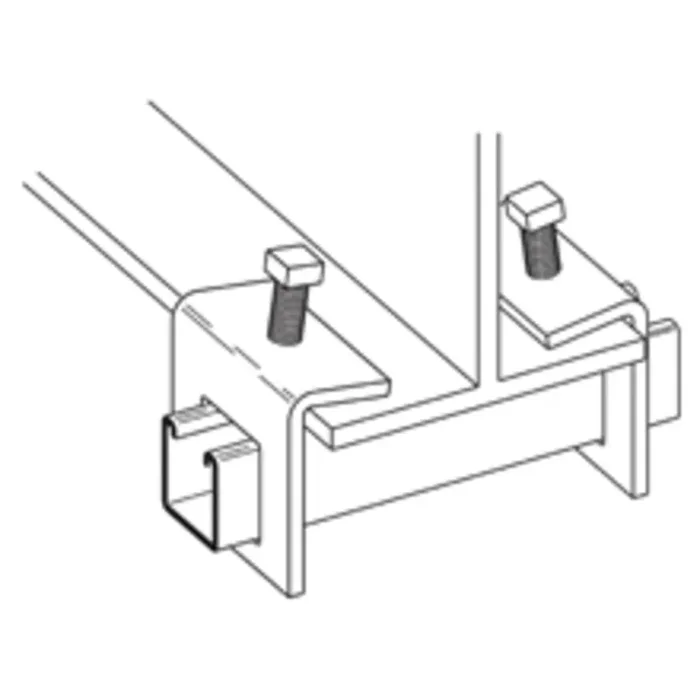 High Quality BEAM CLAMP, 5/8-IN. MAX FLANGE, ZINC PLATED