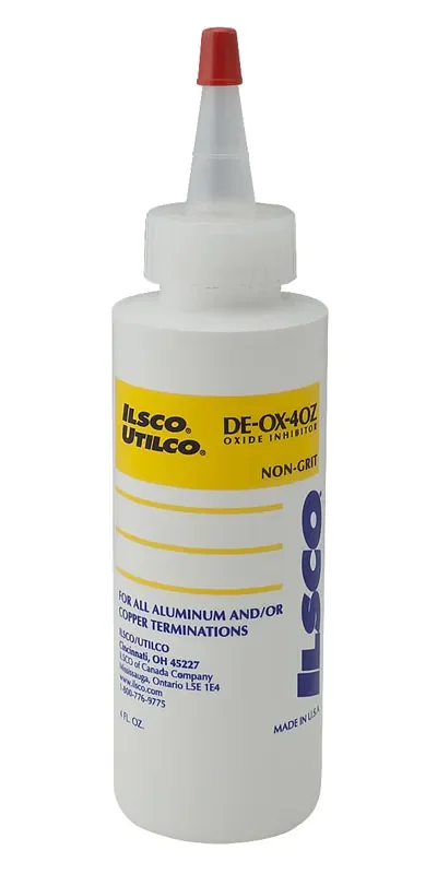 Ilsco DE-OX-4OZ Oxide Inhibitor Bottle 4 oz DE-OX Same Day Shipping
