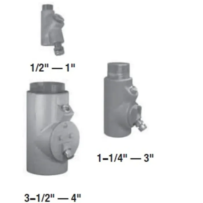 Limited Edition Conduit Seal, 1″, Male/Female, Vertical (25% Fill), Malleable