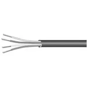 Limited Edition Omni Cable H21804 Solid Bare Copper Unshielded Plenum Rated Omniplen Insulation Fire Alarm Cable 18/4 Red