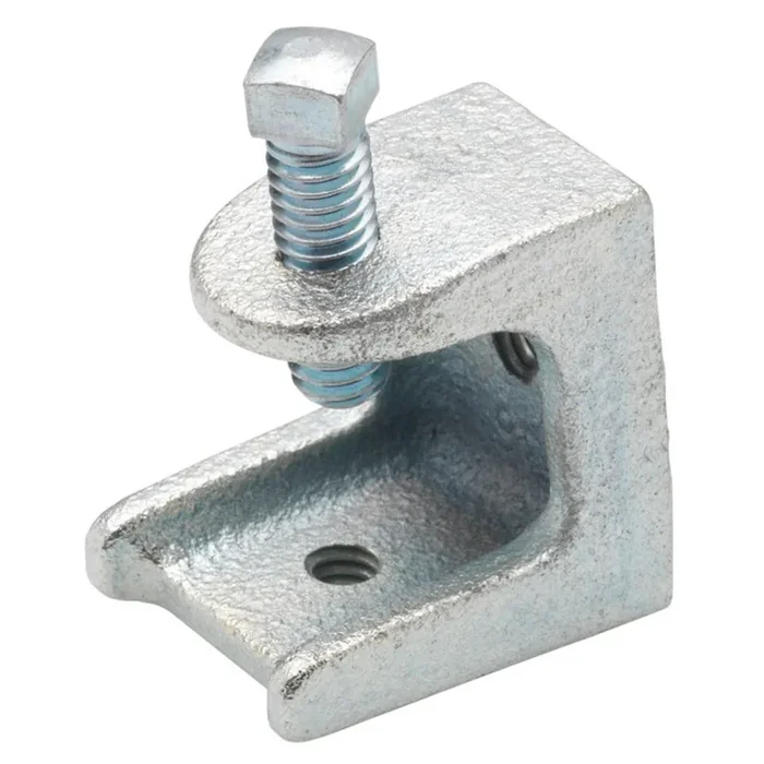 Limited Time Adjustable Beam Clamp, 1″, 1/4-20, Malleable Iron