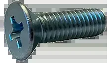 Low Price [100 PKG] Machine Screws Phil Flat Steel Zinc Plated 10/32 X 3