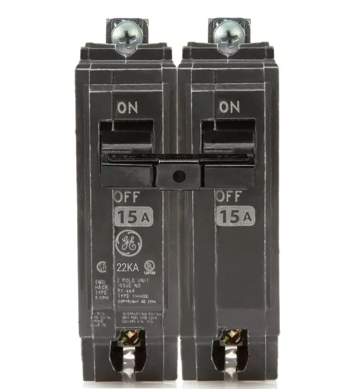 One Day Deal THHQB2115 – GE – 22kA Circuit Breaker – Bolt-On – 15 Amp – 2 Pole – 240 Volt