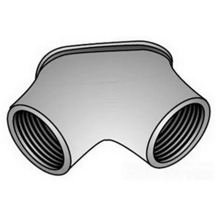 Pulling Elbow, Threaded, 1″, Malleable Iron Fresh Stock