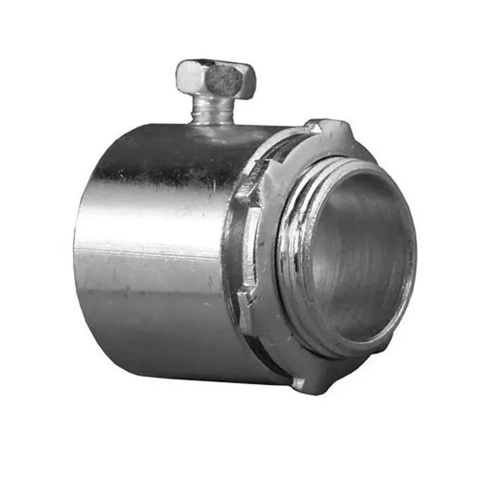 Rigid Set Screw Connector, 1″, Malleable, Concrete Tight Buy Direct