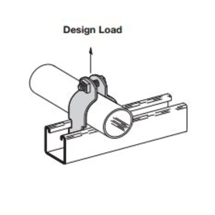 Rigid Strut Strap, 1-1/4″, Steel Super Sale