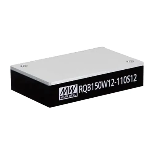 RQB150W12-110S12 – 150W I/P: 14-160VDC; O/P: 12V@12.5A DC/DC Converter/1/4 Brick/EN 50155 Railway/12: Next Day Delivery