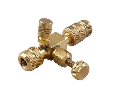 Shop Now Yellow Jacket Vacuum/Charge Valve 1/4 in. with Side Port – 18990