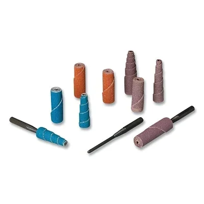 Standard Abrasives 7100085862 A/O Straight Cartridge Roll, 0.375 in W, 1 in L, 120 Grit