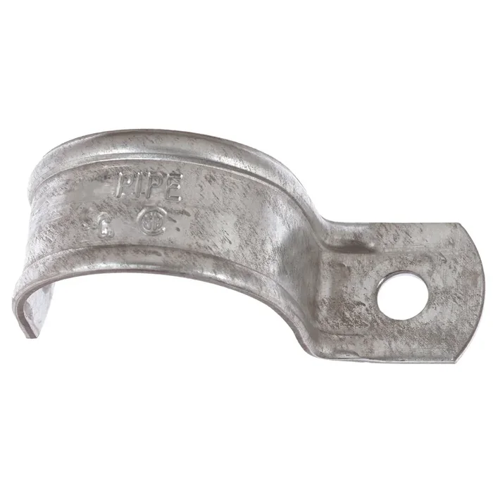 Steel City® HS-100-SC 1-Hole Pipe Strap, 3/8 in, For Use With IMC/R Fast Shipping