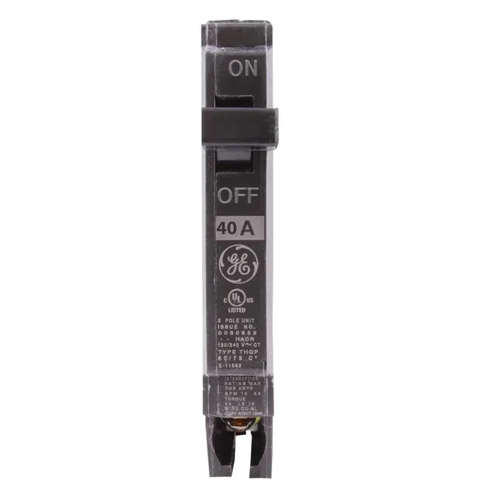 THQP140 – GE – 40 Amp 1/2″ Circuit Breaker – Plug-In – 40 Amp – 1 Pole – 120 Volt Affordable