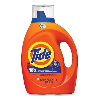 Tide 10000000000000 Liquid Laundry Detergent, 63 fl oz, Bottle, Original Scent