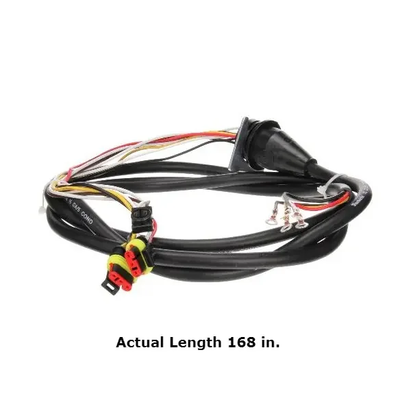 Trusted Brand Truck-Lite 50 Series 16 Gauge 3 Plug LH Side 168 in. Marker Clearance and Stop/Turn/Tail Harness with S/T/T and M/C Breakout – 50243-0168