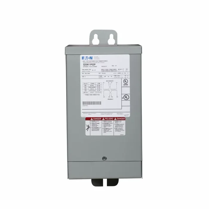 Viral Eaton S10N04P76P 1-Phase General Purpose Encapsulated Buck-Boost Transformer 120 x 240-Volt AC Primary 16/32-Volt AC Secondary 0.75 KVA