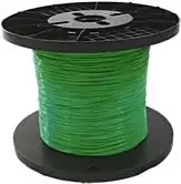 Weekend Sale NEMA HP-3 / M16878 / Type E / UL 1213 Hook-Up Wire – 26 AWG 7 Strand – Green -1,000 FT