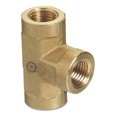 Western Enterprises BFT4SS Pipe Thread Tees, Connector, 6,000 PSIG, Stainless Steel, 1/4 in (NPT)
